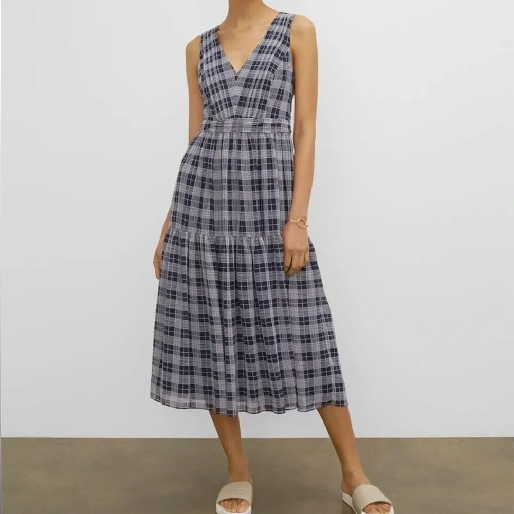 Club Monaco Cross-back Midi Dress - Picture 2 of 13